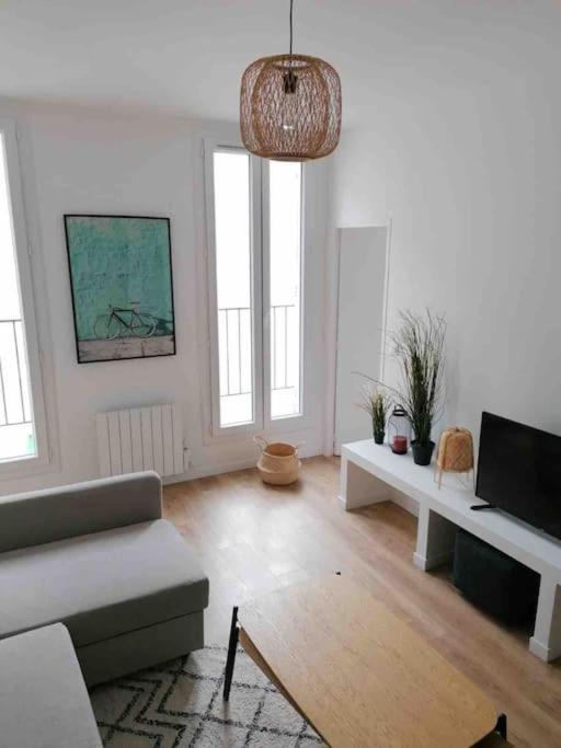Magnifique Appartement T4, Plage Des Catalans Marseille Exterior photo