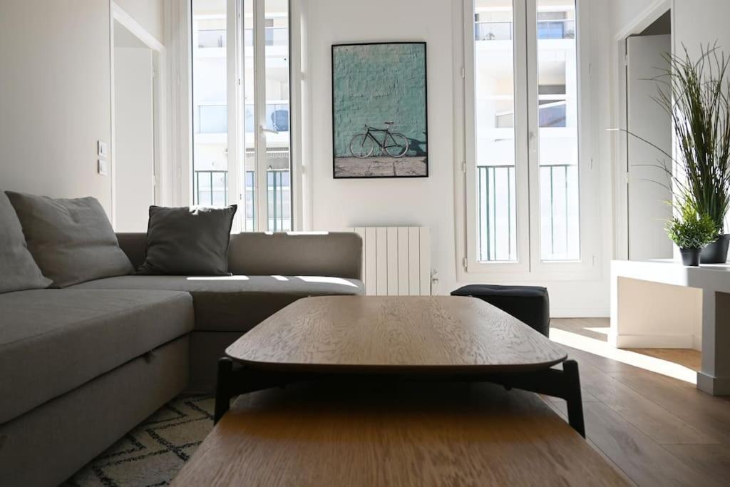 Magnifique Appartement T4, Plage Des Catalans Marseille Exterior photo